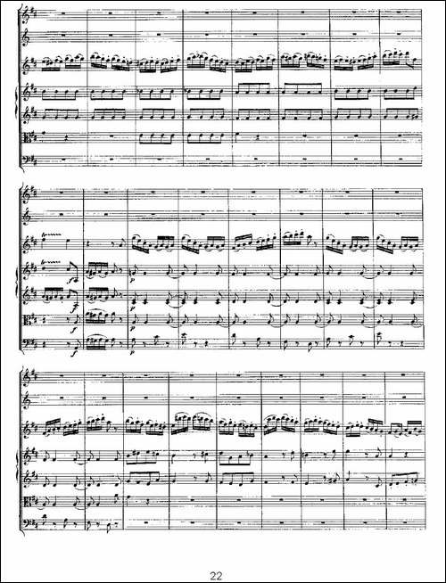 Concerto-in-D-for-Flute,-K.314-D大调长笛协-长笛五线谱|长笛谱