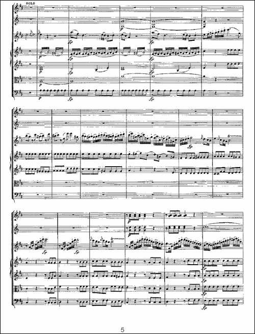 Concerto-in-D-for-Flute,-K.314-D大调长笛协-长笛五线谱|长笛谱