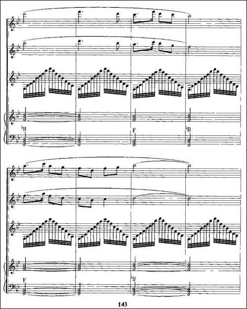 江南好-电子琴合奏总谱-电子琴谱