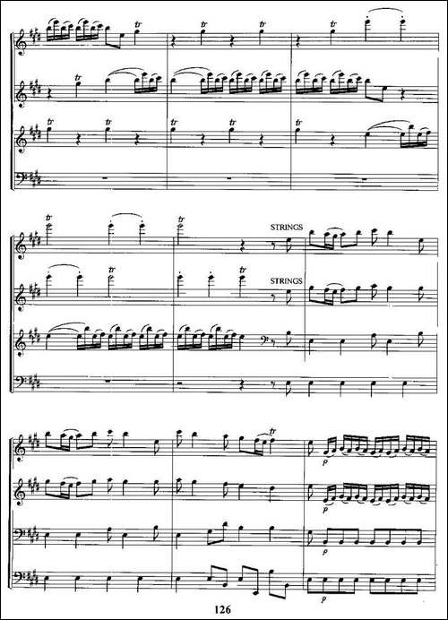 春-电子琴合奏总谱-电子琴谱