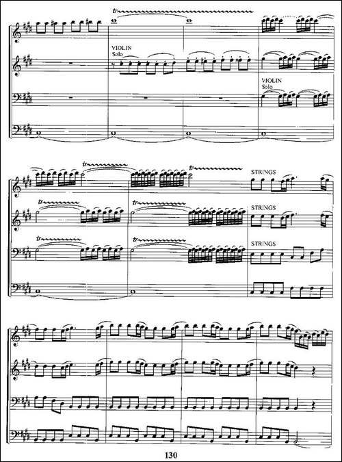 春-电子琴合奏总谱-电子琴谱