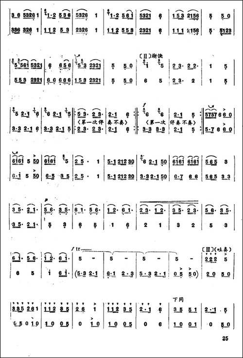 彝家新歌-笛箫简谱|笛箫谱 - 图2 彝家新歌-笛箫简谱|笛箫谱