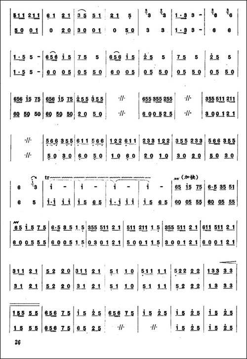 彝家新歌-笛箫简谱|笛箫谱 - 图3 彝家新歌-笛箫简谱|笛箫谱