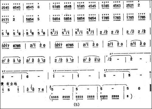 相会的日子-笛箫间谱|笛箫谱