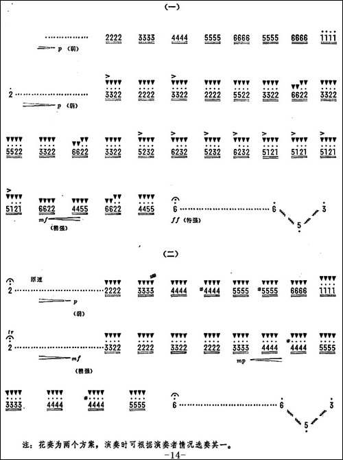 人民的邮递员-笛子独奏+乐队伴奏曲总谱-笛箫简谱|笛箫谱