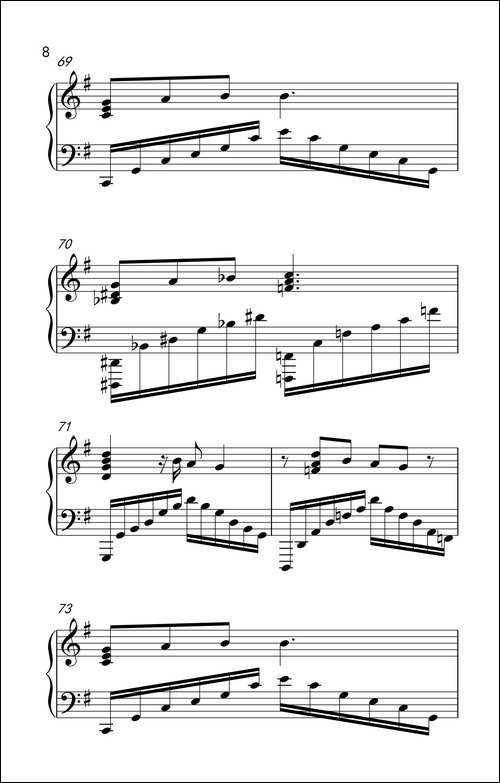 也许明天-钢琴谱