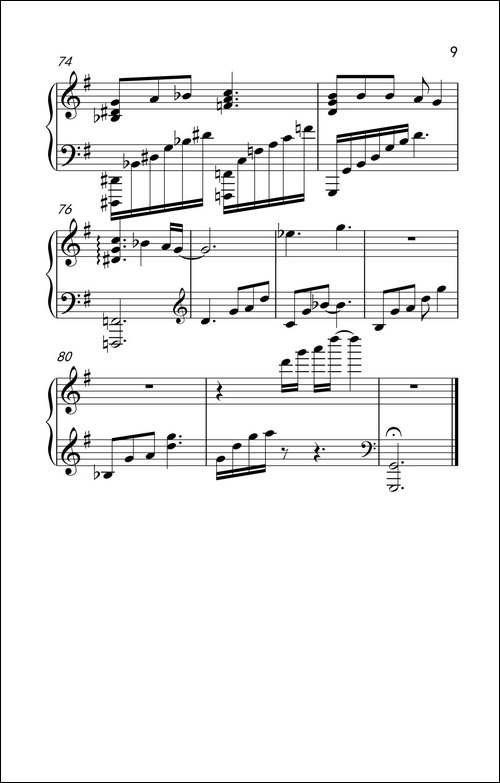 也许明天-钢琴谱