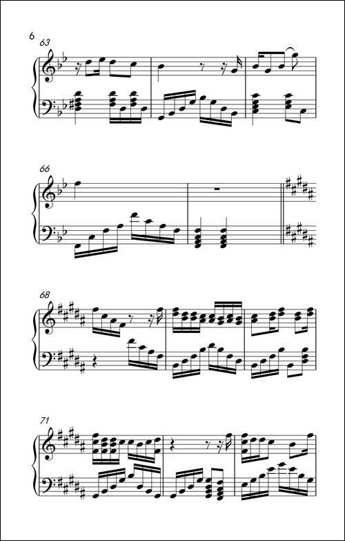 趁早-《弹吧音教》制谱版-钢琴谱