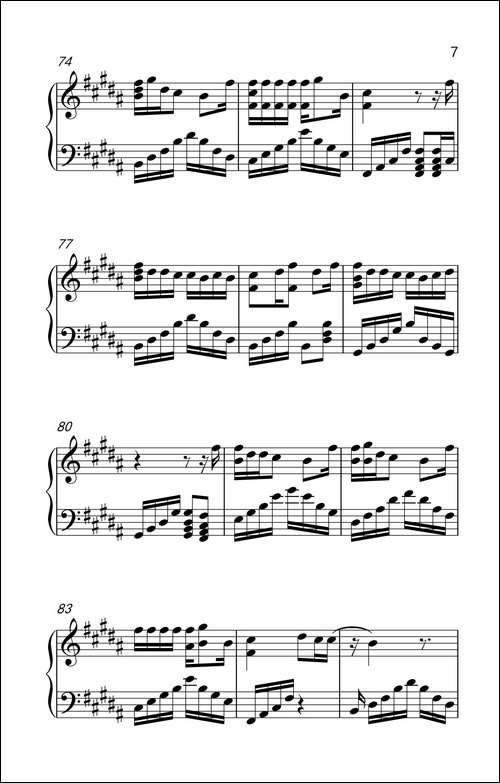 趁早-《弹吧音教》制谱版-钢琴谱