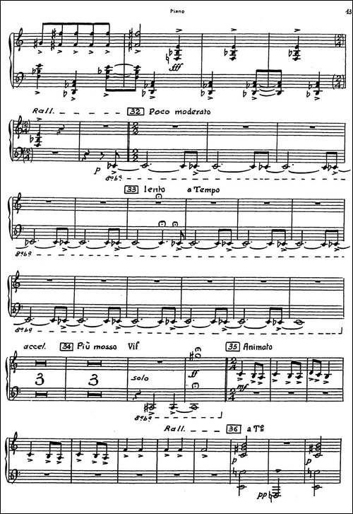 Nonetto-钢琴分谱-钢琴谱