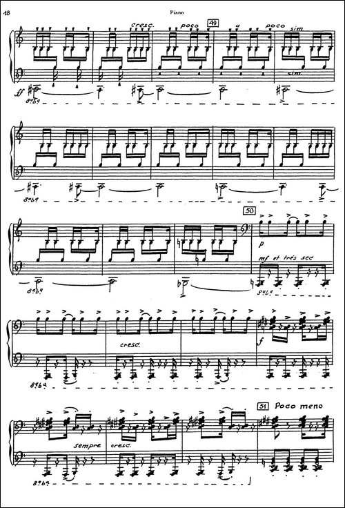 Nonetto-钢琴分谱-钢琴谱