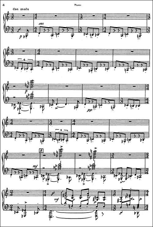 Nonetto-钢琴分谱-钢琴谱