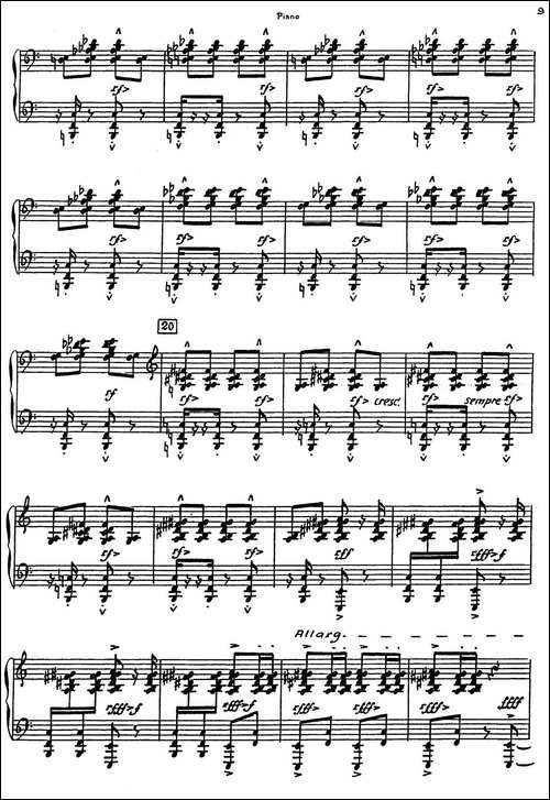 Nonetto-钢琴分谱-钢琴谱