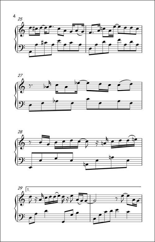 我怀念的-《弹吧音教》制谱版-钢琴谱