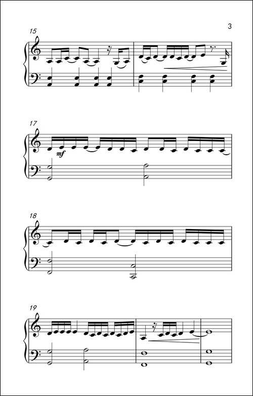 Someone Like You-钢琴谱