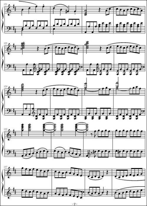 《费加罗的婚礼》序曲-钢琴谱