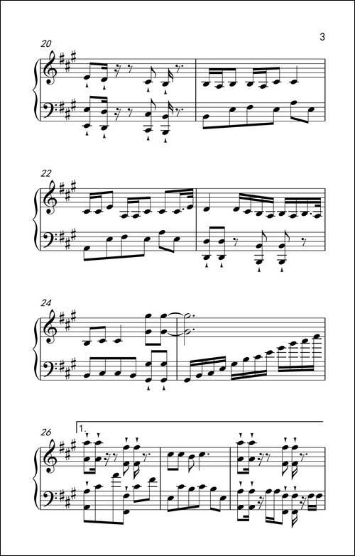 相约九八-《弹吧音教》制谱版-钢琴谱