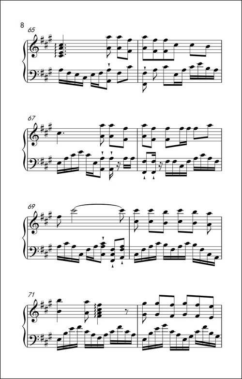 相约九八-《弹吧音教》制谱版-钢琴谱