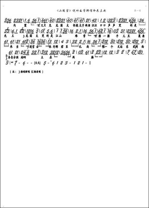 《二进宫》说什么学韩信命丧未央-京剧《大探二》选段、京