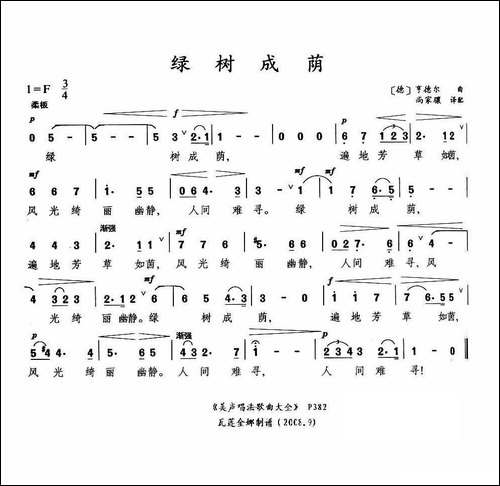 绿树成荫-德