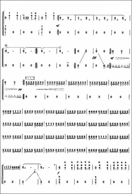 金陵怀古-原名《天京抒怀》-简谱|古筝古琴谱