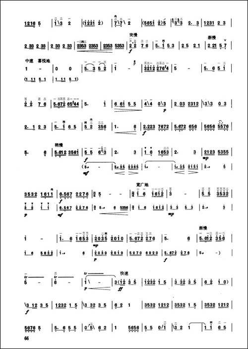 山乡春来早-板胡曲集第五级-胡琴