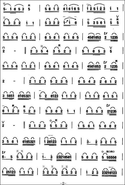 虞舜熏风曲--胡琴
