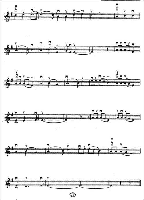 希望-五线谱-胡琴