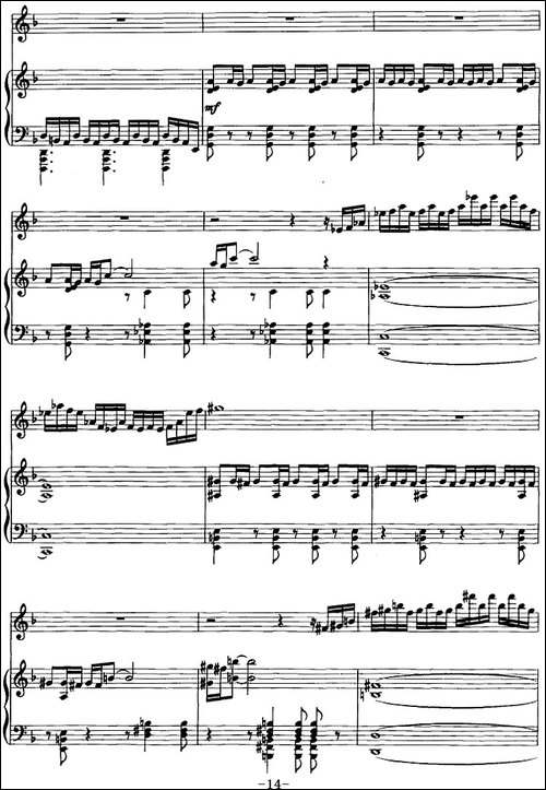 第一二胡协奏曲：第三乐章-二胡+钢琴伴奏-胡琴