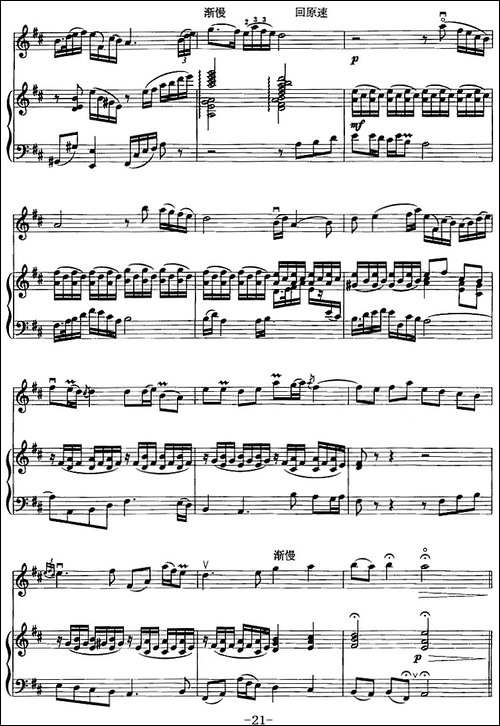 红梅随想曲-二胡+钢琴伴奏-胡琴