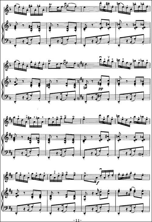 卡门主题幻想曲-二胡+钢琴伴奏-胡琴