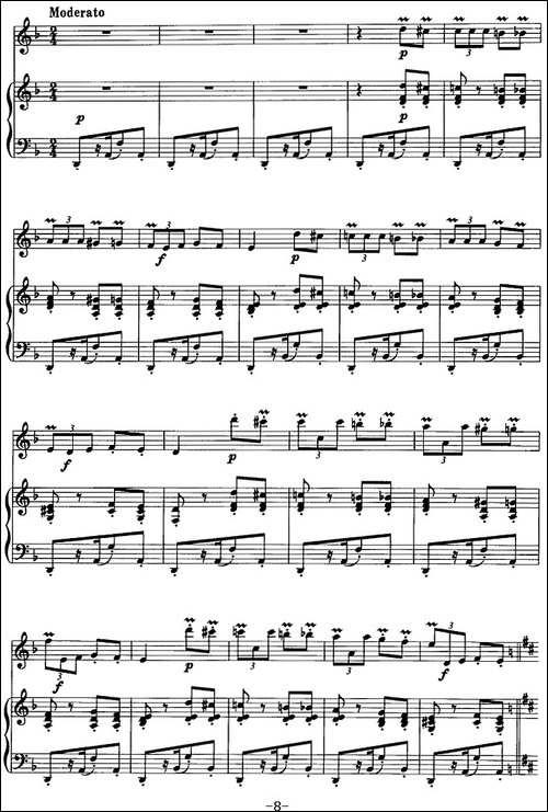 卡门主题幻想曲-二胡+钢琴伴奏-胡琴