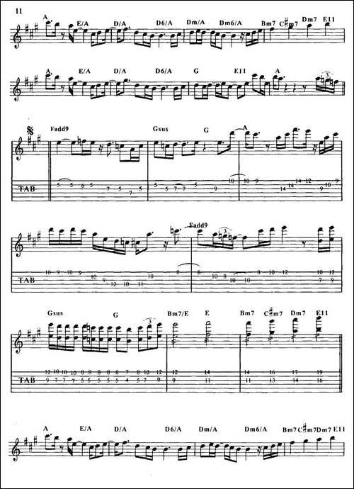 tommy-emmanuel：HEARTS-GROW-FONDER-指弹吉他-吉他谱
