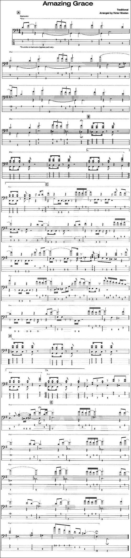 AMAZING-GRACE-吉他谱