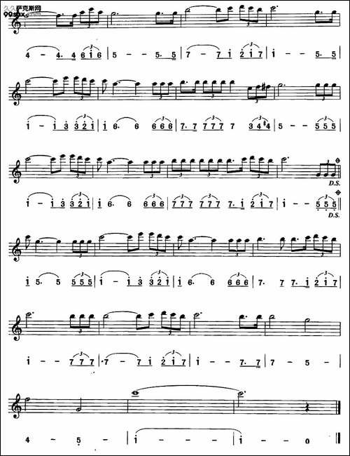 月光下的萨克斯手-又名：情惑、月光-吉他谱