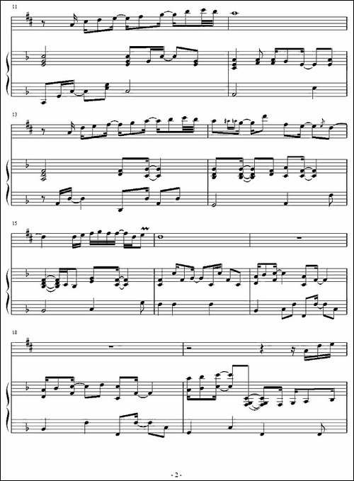 Partners-in-crime-同谋-中音萨克斯+钢琴伴奏-吉他谱