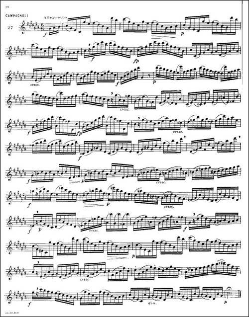 有难度的练习曲-吉他谱